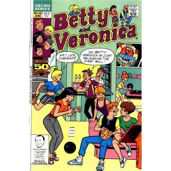 Betty and Veronica #40 VF ; Archie Comic Book