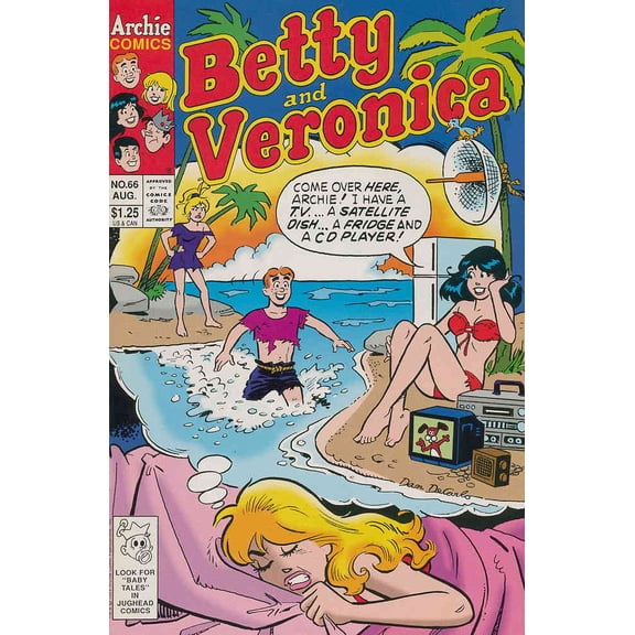Betty and Veronica #66 VF ; Archie Comic Book