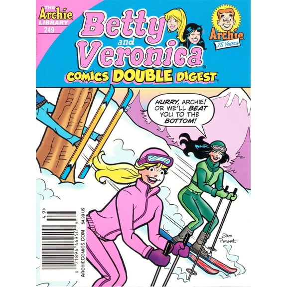 Betty and Veronica Double Digest #249 (Newsstand) VF ; Archie Comic Book