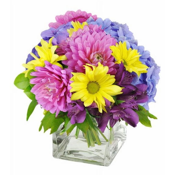 Betty's Flower Shop Pretty Purple Cheer