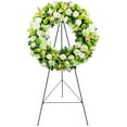 thumbnail image 1 of Betty's Flower Shop Serene Wreath, 1 of 5