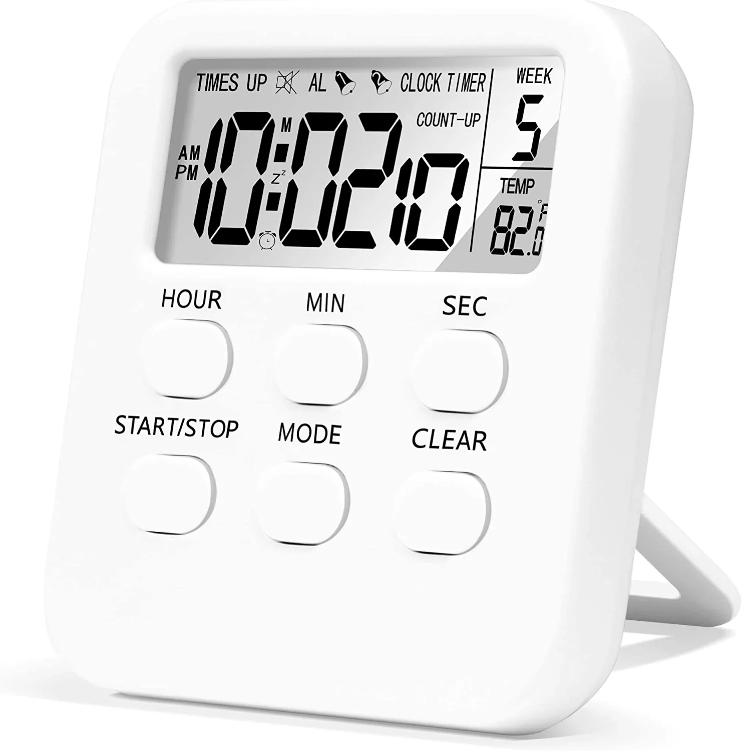 Betus Digital Timer Alarm Clock Count Down & Up Desk Timer