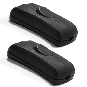 Betus Inline Cord Switch On/Off in Line Cord Appliance Button Switches (2 Pack)