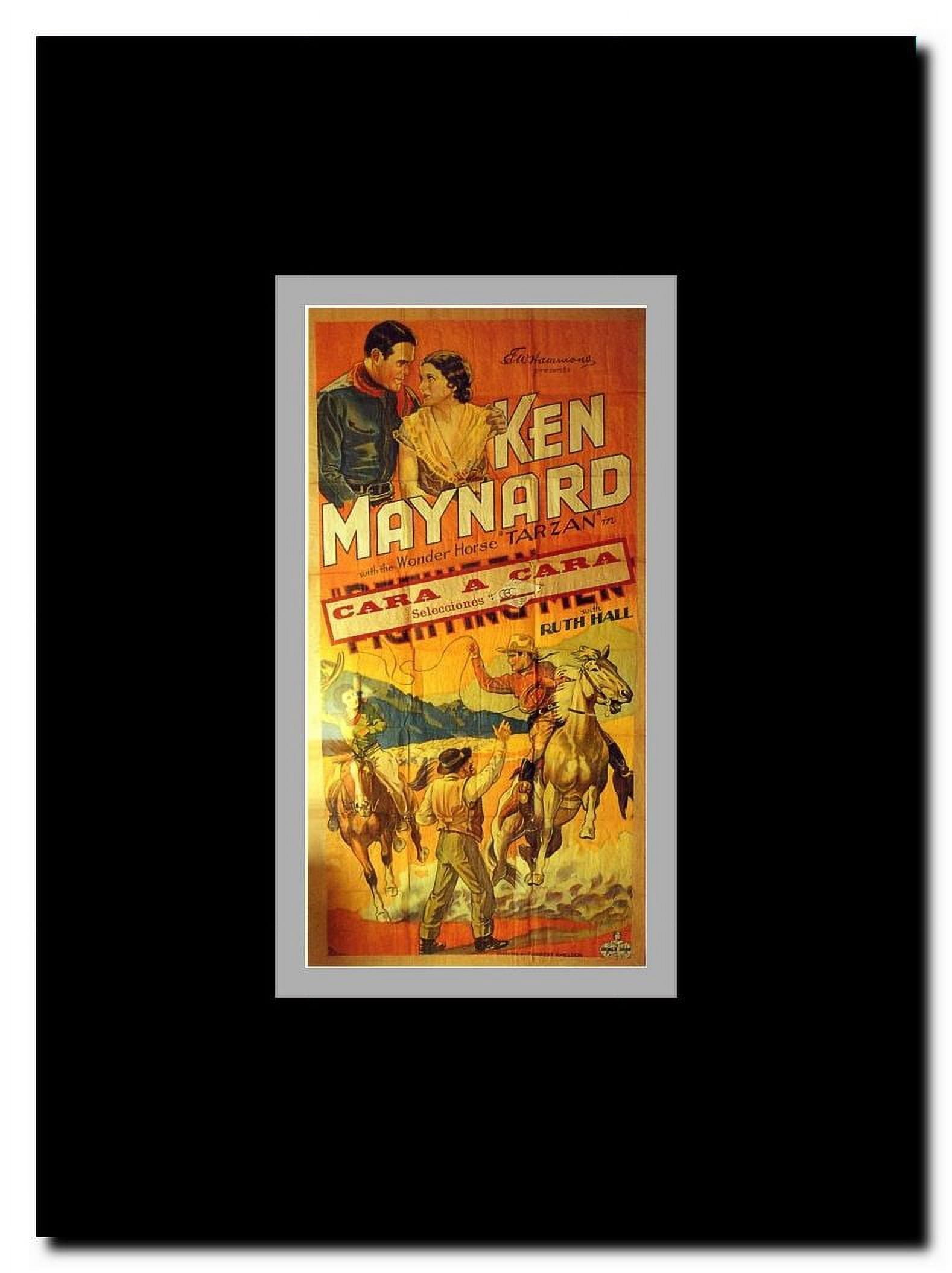Between Fighting Men Framed Movie Poster