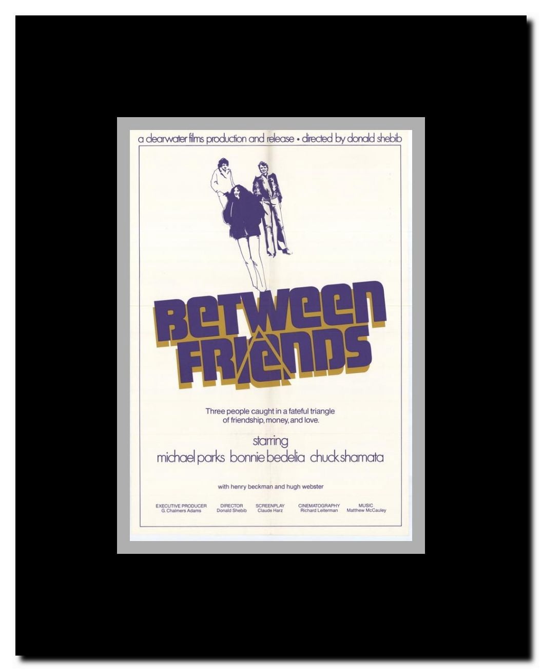 Between Friends Framed Movie Poster