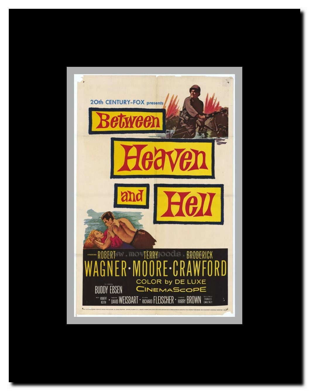 Between Heaven and Hell Framed Movie Poster