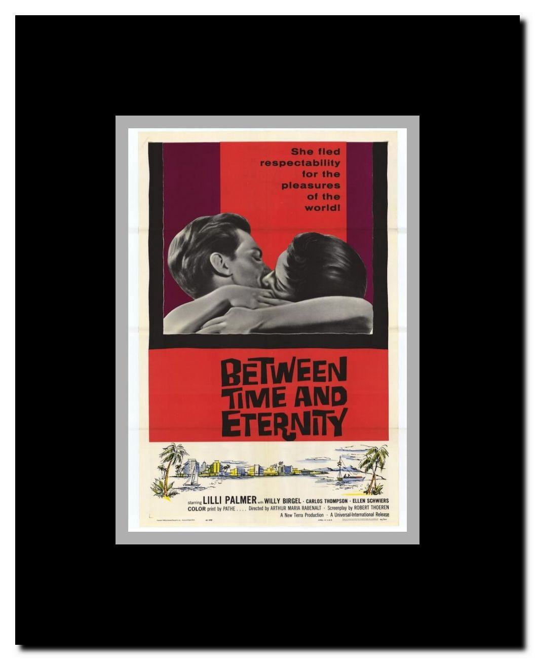 Between Time and Eternity Framed Movie Poster