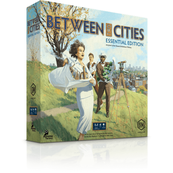 Between Two Cities by Matthew O'Malley & Ben Rosset - A Strategy Board Game from Stonemaier Games