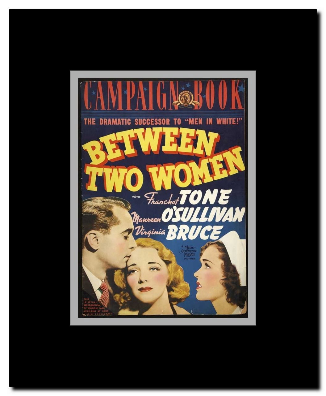 Between Two Women Framed Movie Poster