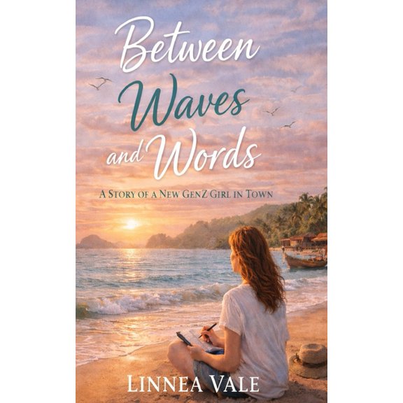 Between Waves and Words: A Story of a New GenZ Girl in Town, (Paperback)