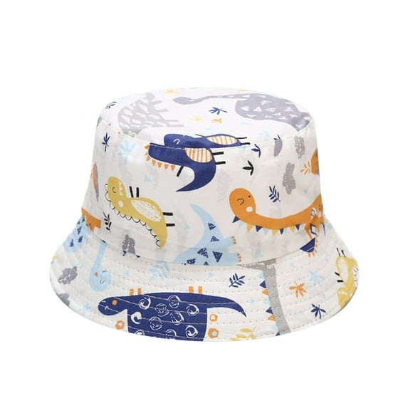 Beugl Bucket Hat Clearance, 1-4Y Baby Sun Hat Anti-Uv Cartoons Pattern Summer Boys Girls Kids Children Summer Hats Beach Hats Multicolor3