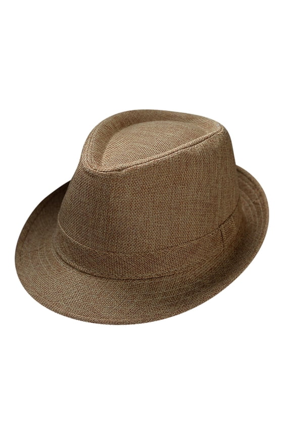 Visor Hats Clearance, Men and Women Retro Jazz Hat Soild British Sun Hat Travel Sun Hat Sun Hats for Women, Kentucky Derby Hats for Women Beige One Size