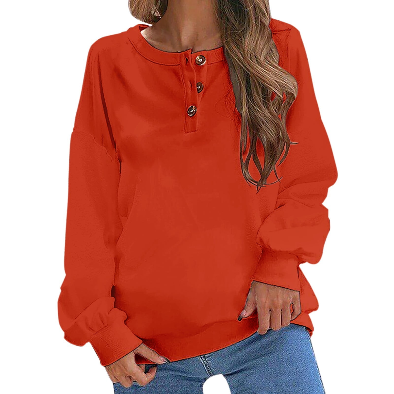 Beugl Womens Sweatshirt, on Sale, Women's Winter Casual Warm Sweatshirt
