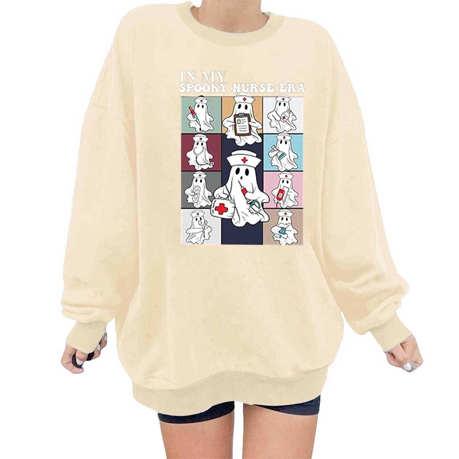 Beugl Womens Tops Clearance, Fall Tops for Women 2024 Fashion Crewneck