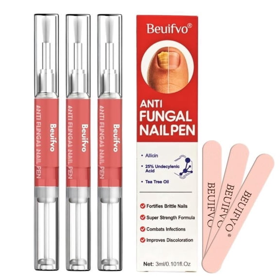 Beuifvo Fungal Nail Pen with Allicin & Undecylenic Acid - Nail Health Care Pen for Fungal Nails & Daily Nail Problem