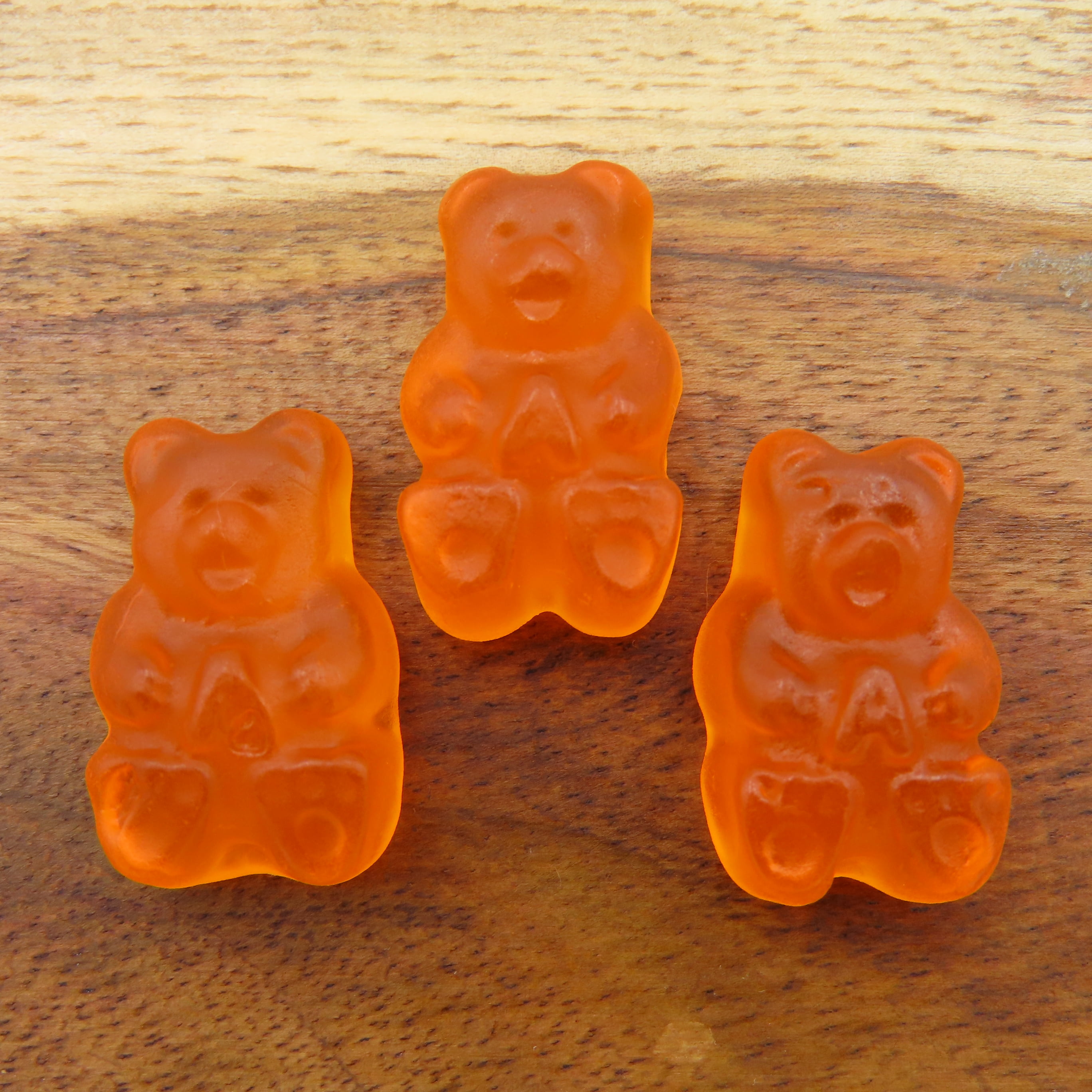 Beulah's Orange Gummy Bears, 10 Pounds, 1300 Pieces of Candy