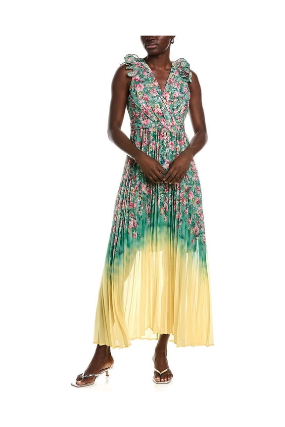 womens Floral Maxi Dress, s