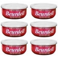 thumbnail image 1 of Beurdell French Salted Real Canned Butter 100% Natural Pasteurized Butter A real butter from France | Great For Hurricane Preparedness Emergency Survival Kit Great For Cooking, Baking Pack of 6, 1 of 8