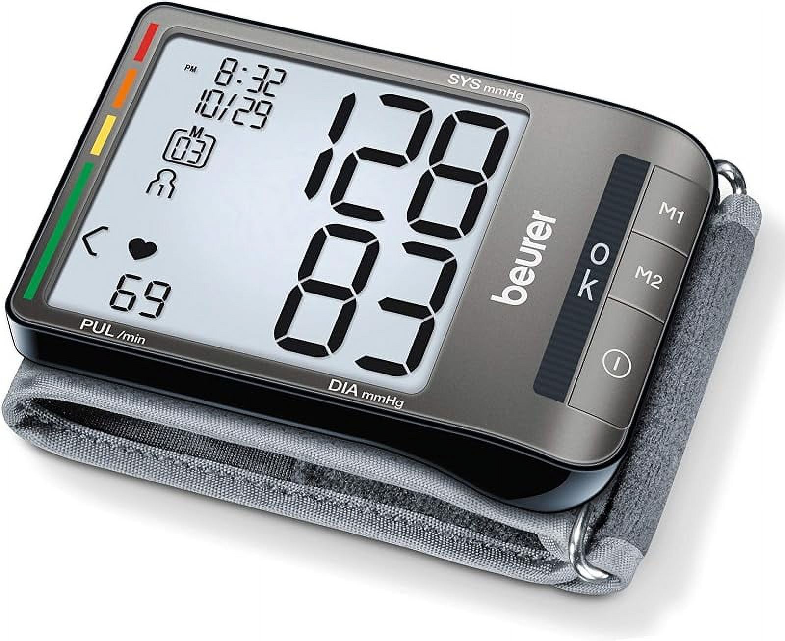 Beurer BC81 Wrist Blood Pressure Monitor XL Display, Arrhythmia