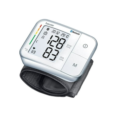 Beurer - Bluetooth Wrist Blood Pressure Monitor - Silver