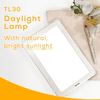 Beurer Daylight Sun Lamp, Portable BrightLight, 10,000 Lux Bright White Light Simulation Therapy, TL30 (New Open Box)