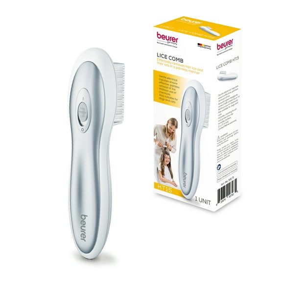 Beurer Lice Comb Chemical Free, Non Invasive for Removing Lice & Nits, Great for Pets, HT15