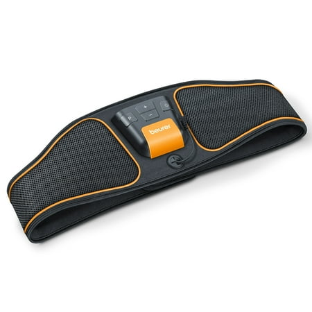 Beurer Muscle Training EMS Belt, Portable Muscle Stimulator, 5 Programs for Men and Women, EM37