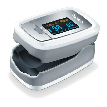Beurer PO30 Digital Fingertip Pulse Oximeter Blood Oxygen Saturation and Pulse Rate Monitor
