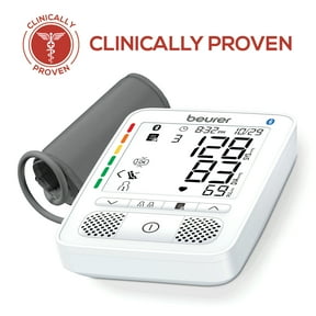 Beurer Premium 800 Blood Pressure Monitor with Bluetooth and Speaker, FSA & HSA Eligible, Talking Function, Stores 240 Readings for 2 Users, Wide-Range Upper Arm Cuff
