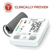 Beurer Premium 800 Blood Pressure Monitor with Bluetooth and Speaker, FSA & HSA Eligible, Talking Function, Stores 240 Readings for 2 Users, Wide-Range Upper Arm Cuff