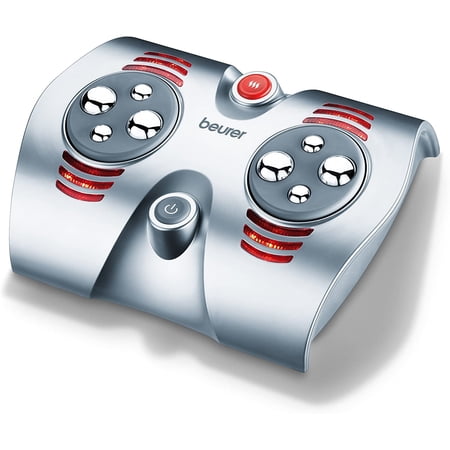 Beurer Shiatsu Foot Massager with 8 Rotating Massage Heads and Optional Heat Function, FM38
