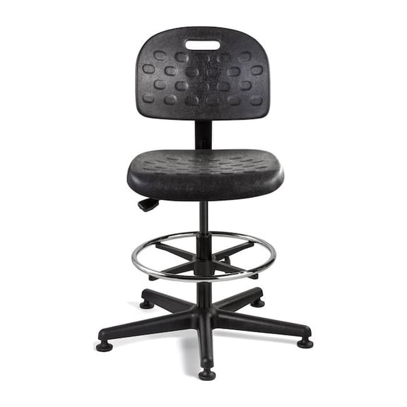 Bevco Drafting Chair,47.25 in H,Black V7507MG