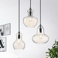 thumbnail image 1 of Beveen Round 3-Light Glass Gourde Lamp Collection, 1 of 4