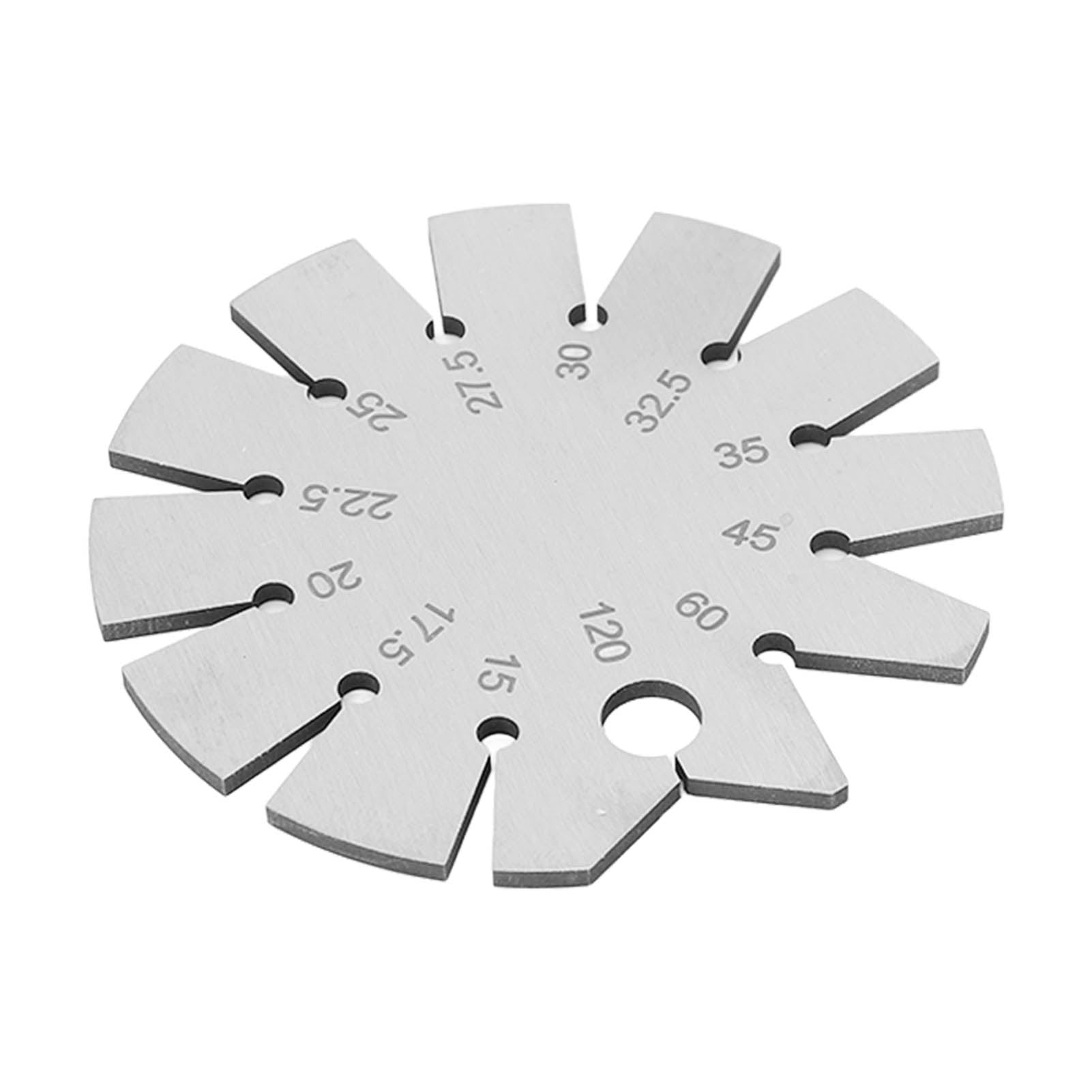 Bevel Angle Gauge Stainless Steel Oblique Edges Protractor, Angle Ruler Arm Angle Gauges Finder