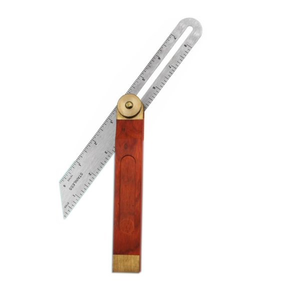 Bevel Angle Ruler Horizontal Sliding Carpenter's Gauge Angle Detector Wood Marker Measuring Tool