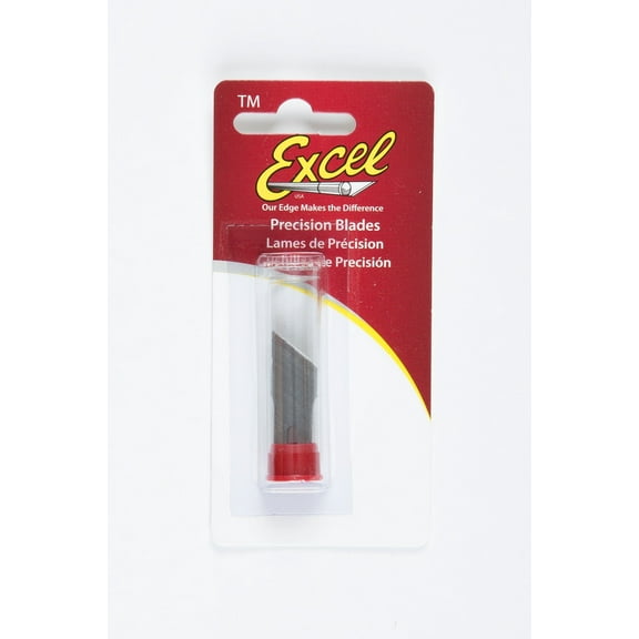 Excel Blades #19B Bevel Blade, Angled Carbon Steel Edge, Fits Medium/Heavy Duty Knives
