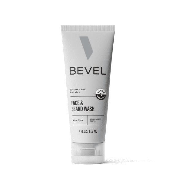 Bevel Moisturizing Face Wash Cleanser, for All Skin Types, 4 oz