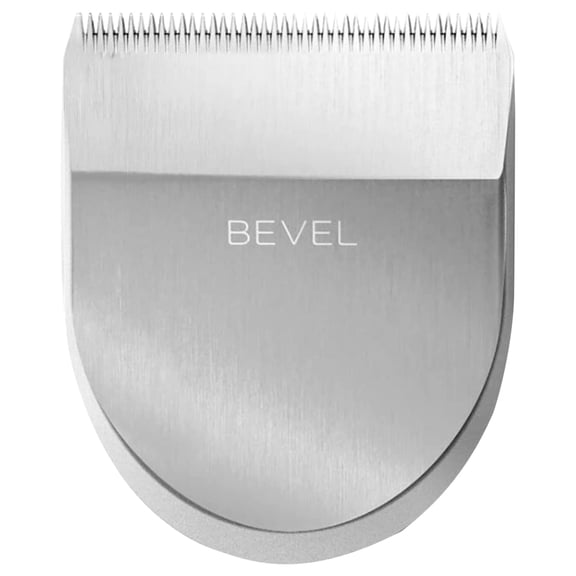 Bevel Square Trimmer Blade Attachment - Compatible with Bevel Device Only, Cordless Trimmer Attachment Head for Face, Beard, Mustache, Neck & Body - Silver, 1 Count