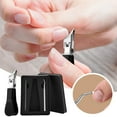thumbnail image 1 of Beveled Clippers Beveled Nail Clippers Set | 3-Piece Nail Kit | Ingrown Toenail Nipper | Non-Slip Groomer | Nail File Included | Toe Grooming Tool Nail Set, 1 of 6