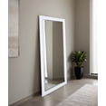 thumbnail image 1 of Rayne Beveled Full Length Wall Mirror 65.5"x32" Floor Mirror Gloss White, 1 of 4