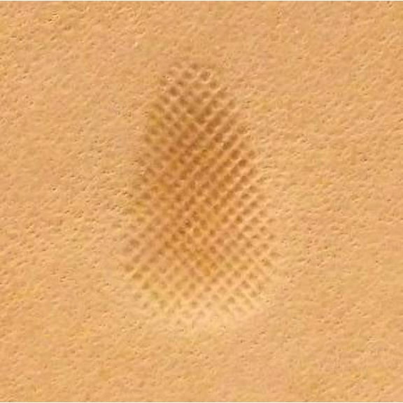 Beveler Checkered Leather Stamp BW12 US Stamps