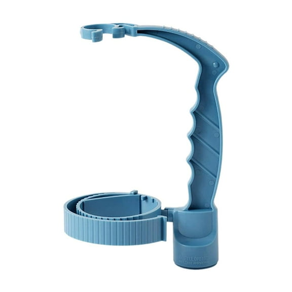 Beverage Bottle Handle for Easy Control and Spill Prevention - Plastic Soda Pour Assist Grip