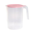 thumbnail image 1 of Beverage Container Large Capacity Plastic Cold Water Pitcher Drinkware, Heat Resistant Kitchen Gadget, Wide Mouth Vessel for Household Iced Tea Fruit Juice Daily Storage, 1 of 4