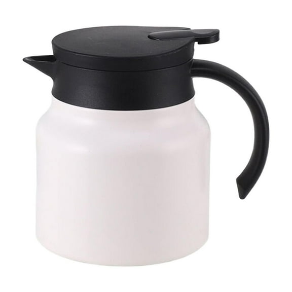 Beverage Container Large Capacity Stainless Steel Multi Function Kettle Drinkware, Smart Temp Display Kitchen Gadget, Tea Water Separate Vessel For Home Office Coffee Brewing