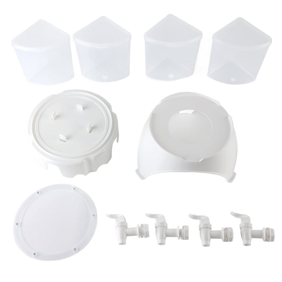 Beverage Dispenser, Multipurpose Rotatable Drink Dispenser Detachable  For Refrigerator