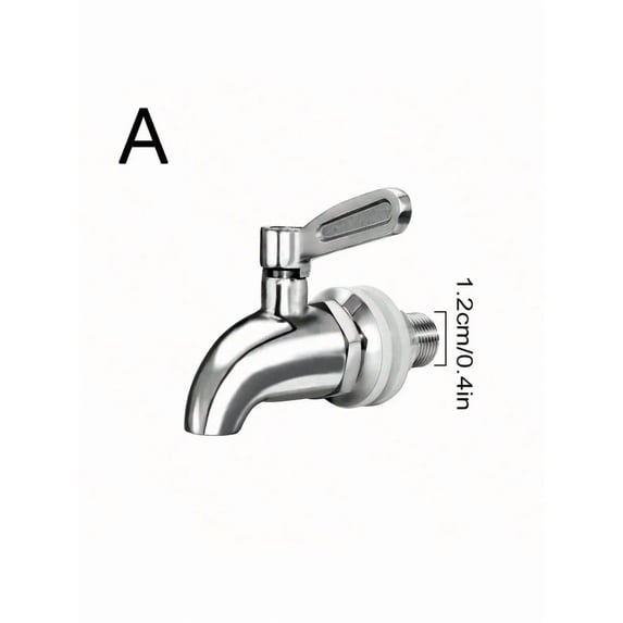 Beverage Dispenser Replacement Spigot Stainless Steel Dispenser Faucet Cold Beer Drink Juice Wine Barrel Faucet