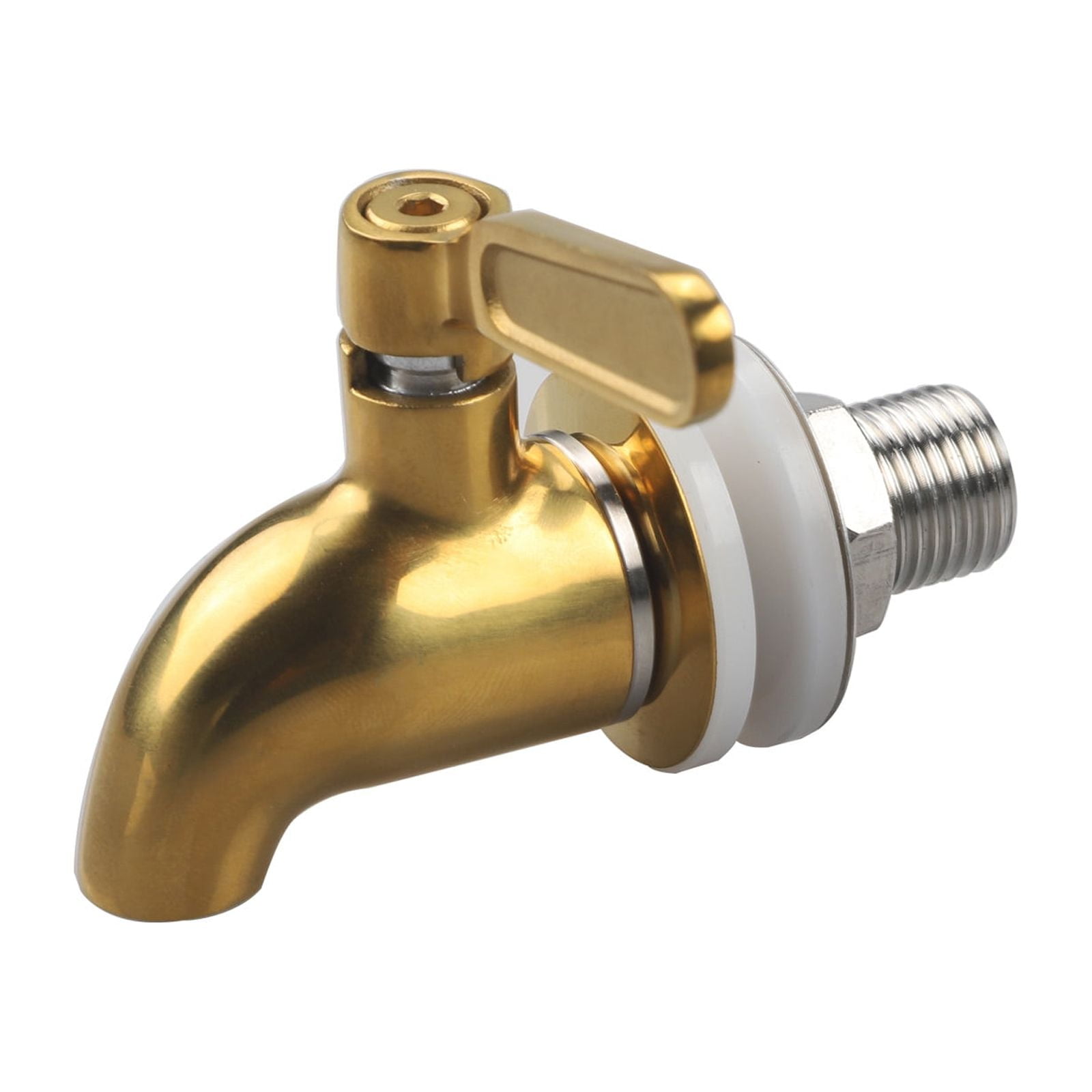 Beverage Dispenser Spigot Gold Stainless Steel Faucet for Water