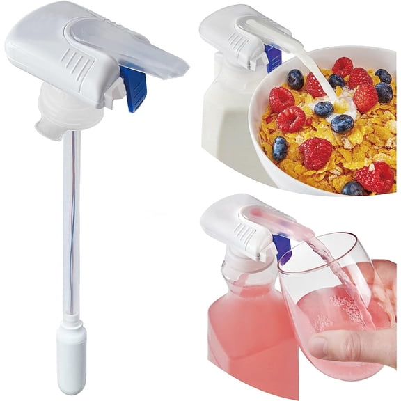 3 pack Beverage Dispenser Tap – Leak Proof Trigger Spigot with Food Safe Silicone Seal – Easy 3 Step for Kids, Seniors, Limited Mobility