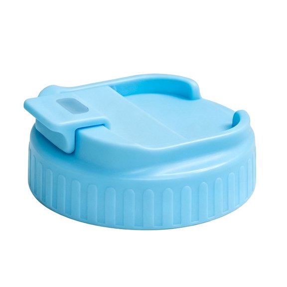 Beverage Jar and Tumblers Cup Replacement Lid with Direct-Drink Opening, Hinged Cover, and No Special Tool Needing, Leak-Proof Flipping Cap Drink Lid 1