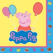 Beverage Napkins Peppa Pig Collection Party Accessory